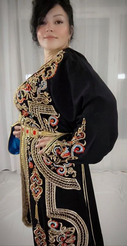 Tarz Ribati Minabt -Black