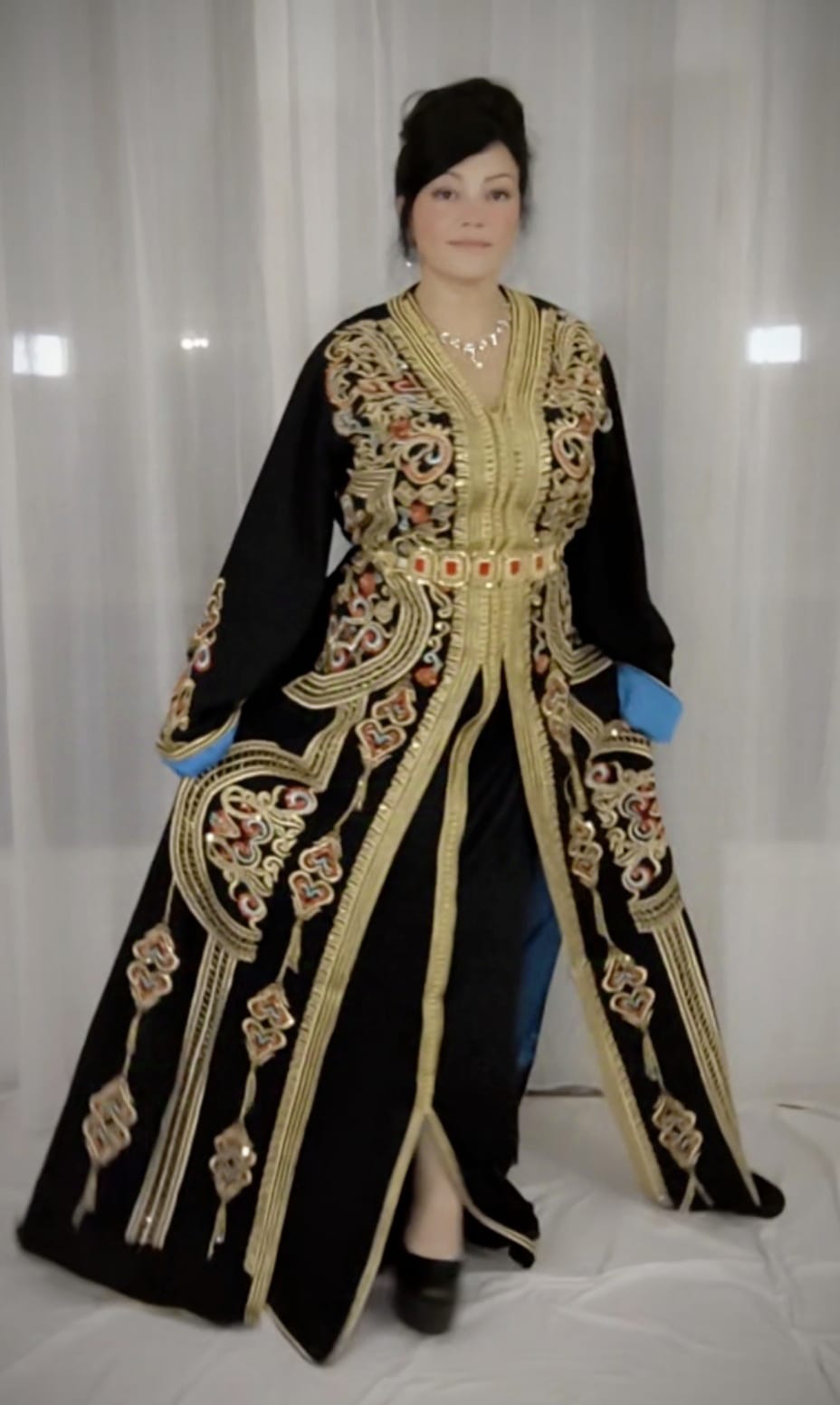 Tarz Ribati Minabt -Black